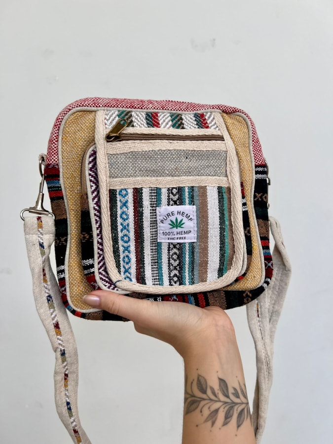 Shoulder Bag Hemp Cânhamo - Netuno — imagem 1