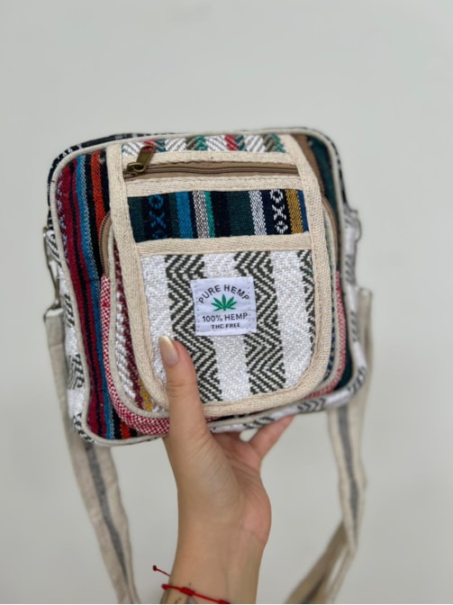 Shoulder Bag Hemp Cânhamo - Paraíso