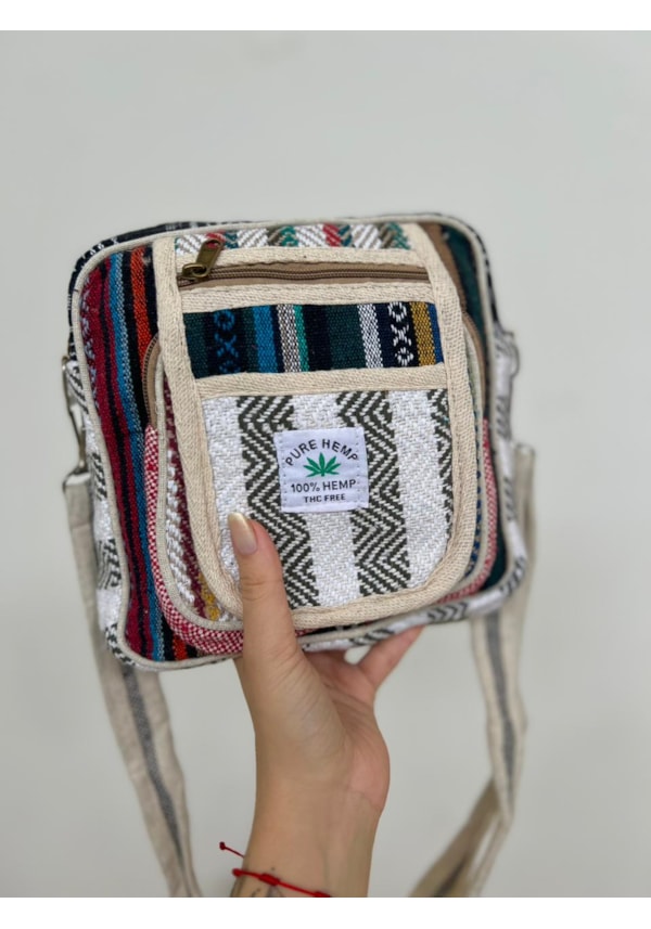 Shoulder Bag Hemp Cânhamo - Paraíso