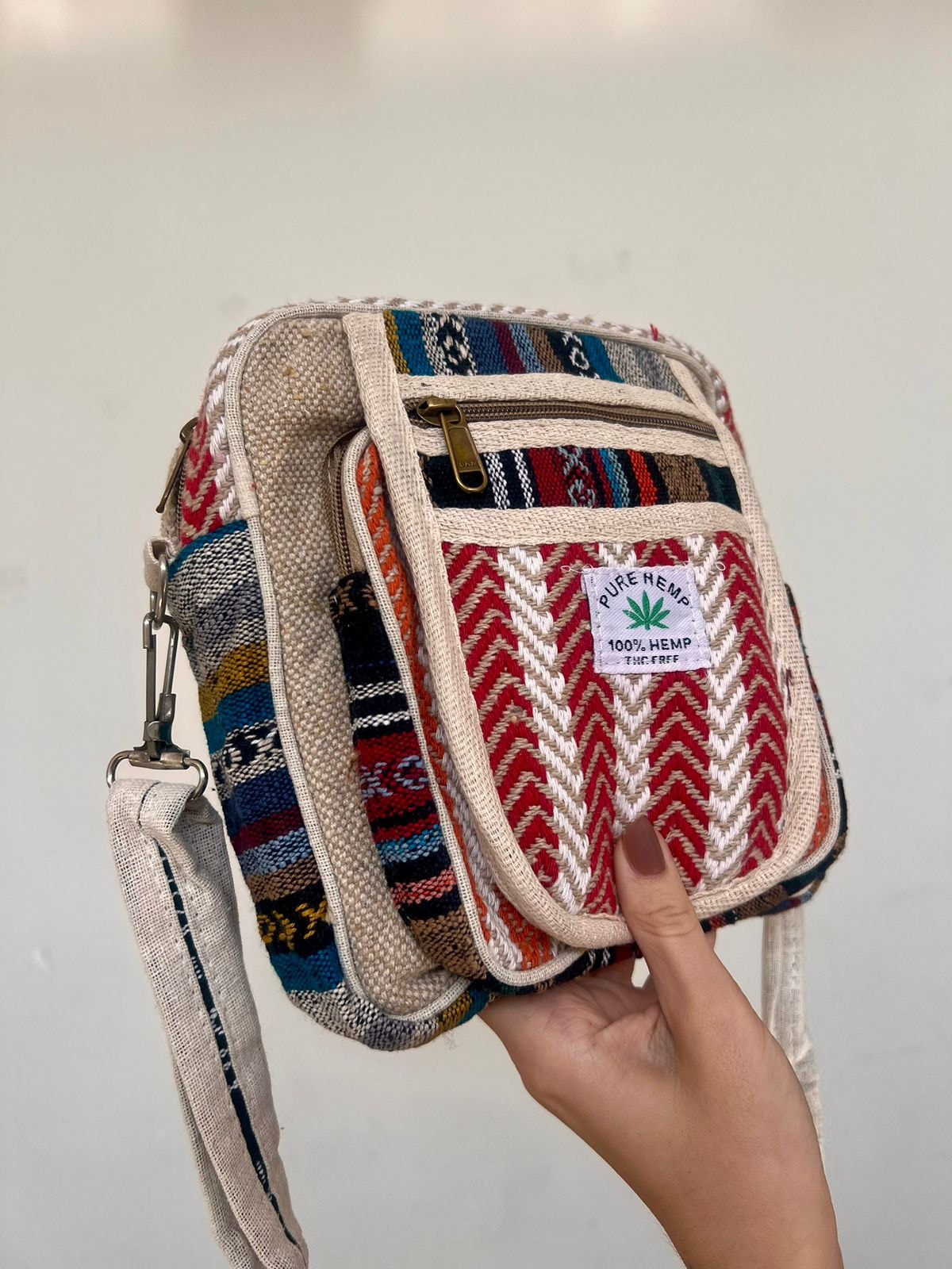 Shoulder Bag Hemp Cânhamo - Paz Terrível — imagem 2