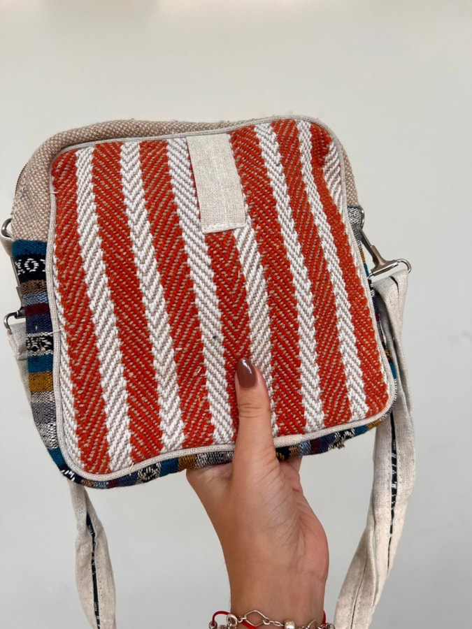 Shoulder Bag Hemp Cânhamo - Paz Terrível — imagem 3