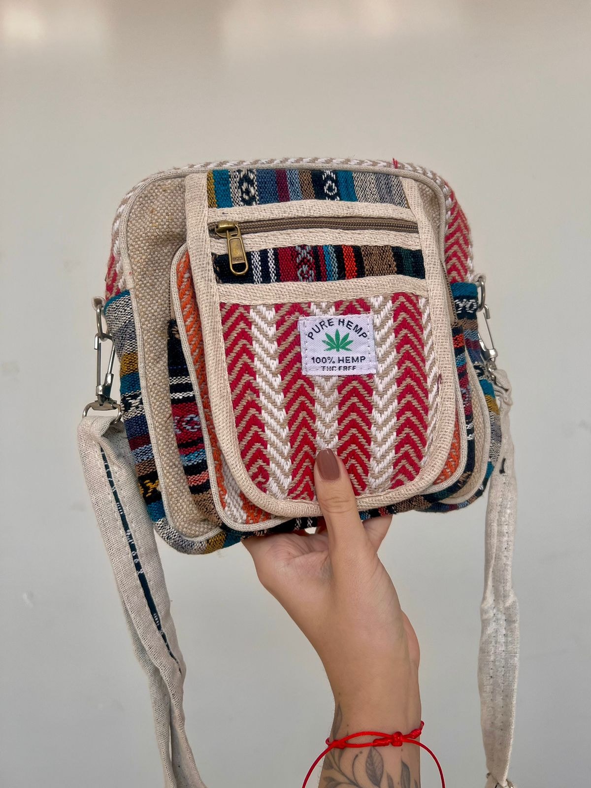 Shoulder Bag Hemp Cânhamo - Paz Terrível — imagem 1