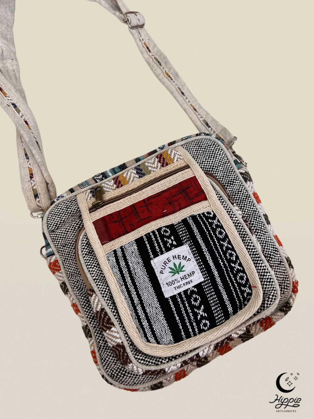 Shoulder Bag Hemp Cânhamo - Rosa — imagem 1