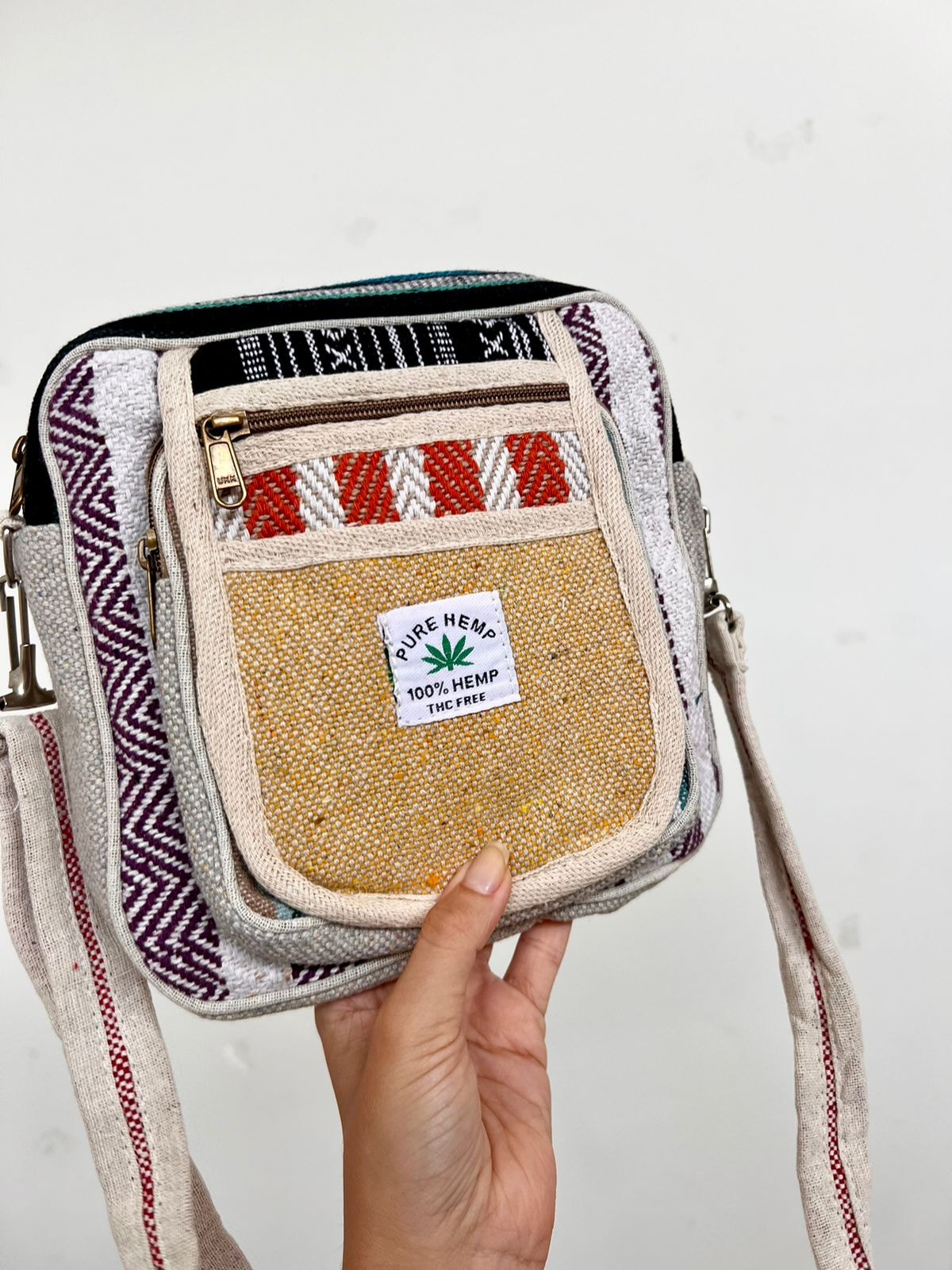 Shoulder Bag Hemp Cânhamo - Salamandra — imagem 1