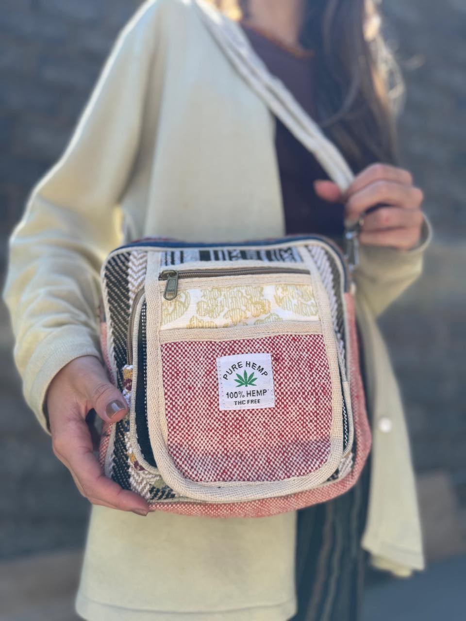 Shoulder Bag Hemp Cânhamo - Saturno — imagem 1