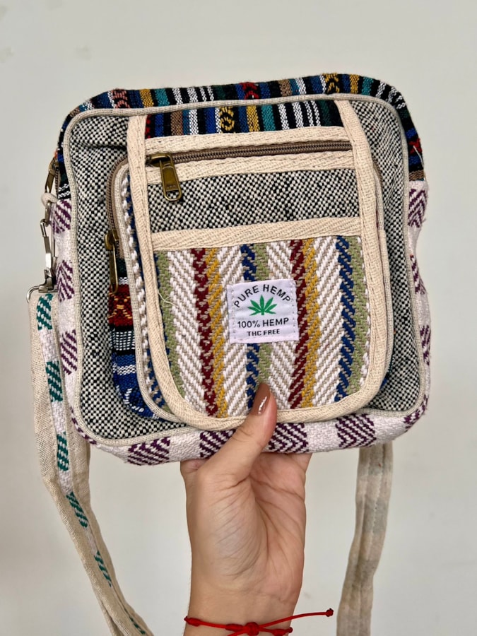 Shoulder Bag Hemp Cânhamo - Semente — imagem 1