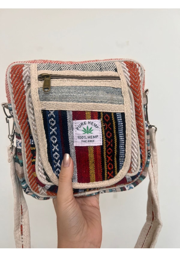 Shoulder Bag Hemp Cânhamo - Serenidade