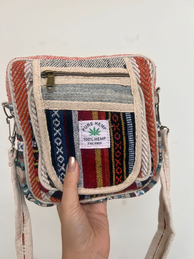 Shoulder Bag Hemp Cânhamo - Serenidade — imagem 1