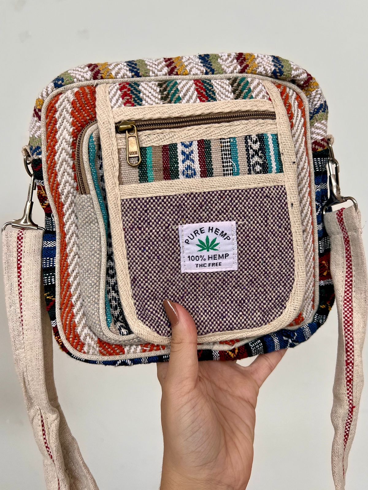 Shoulder Bag Hemp Cânhamo - Serenidade — imagem 1