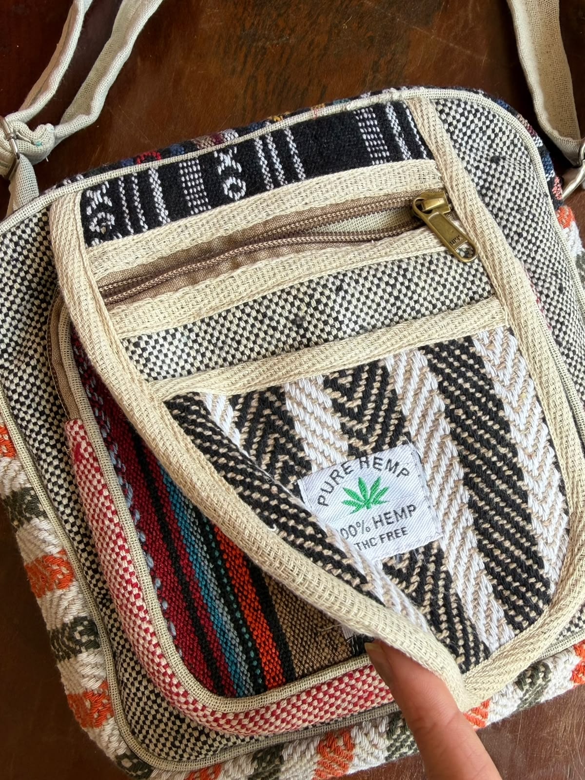 Shoulder Bag Hemp Cânhamo - Soleil — imagem 2