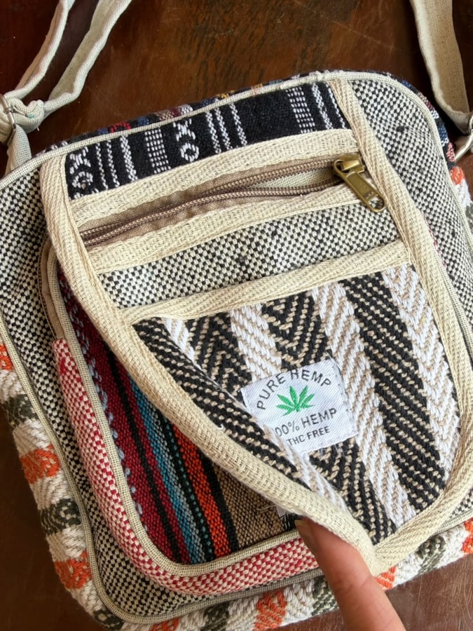 Shoulder Bag Hemp Cânhamo - Soleil — imagem 2
