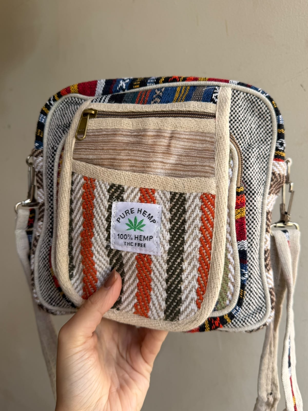 Shoulder Bag Hemp Cânhamo - Touro — imagem 1