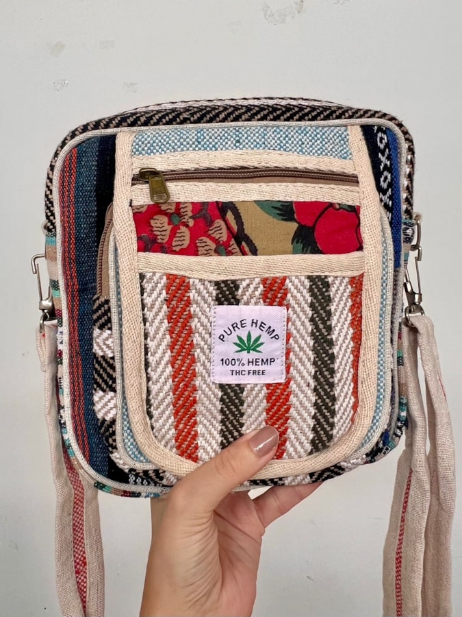 Shoulder Bag Hemp Cânhamo - Transcender — imagem 1