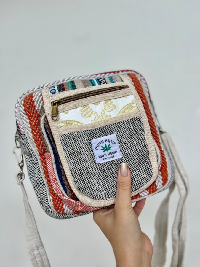 Shoulder Bag Hemp Cânhamo - Transparência — imagem 1