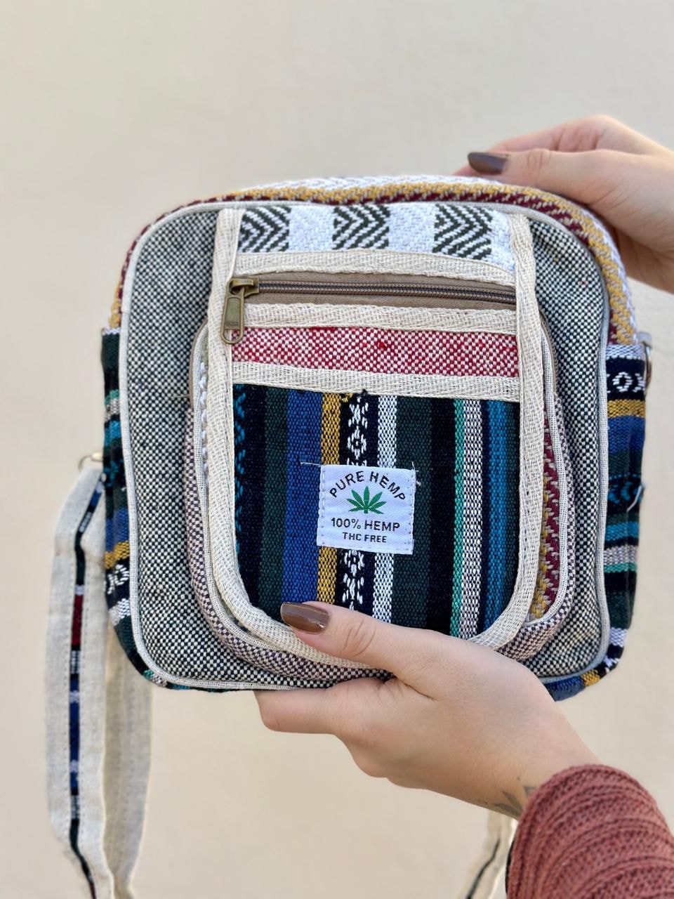 Shoulder Bag Hemp Cânhamo - Virgem — imagem 1