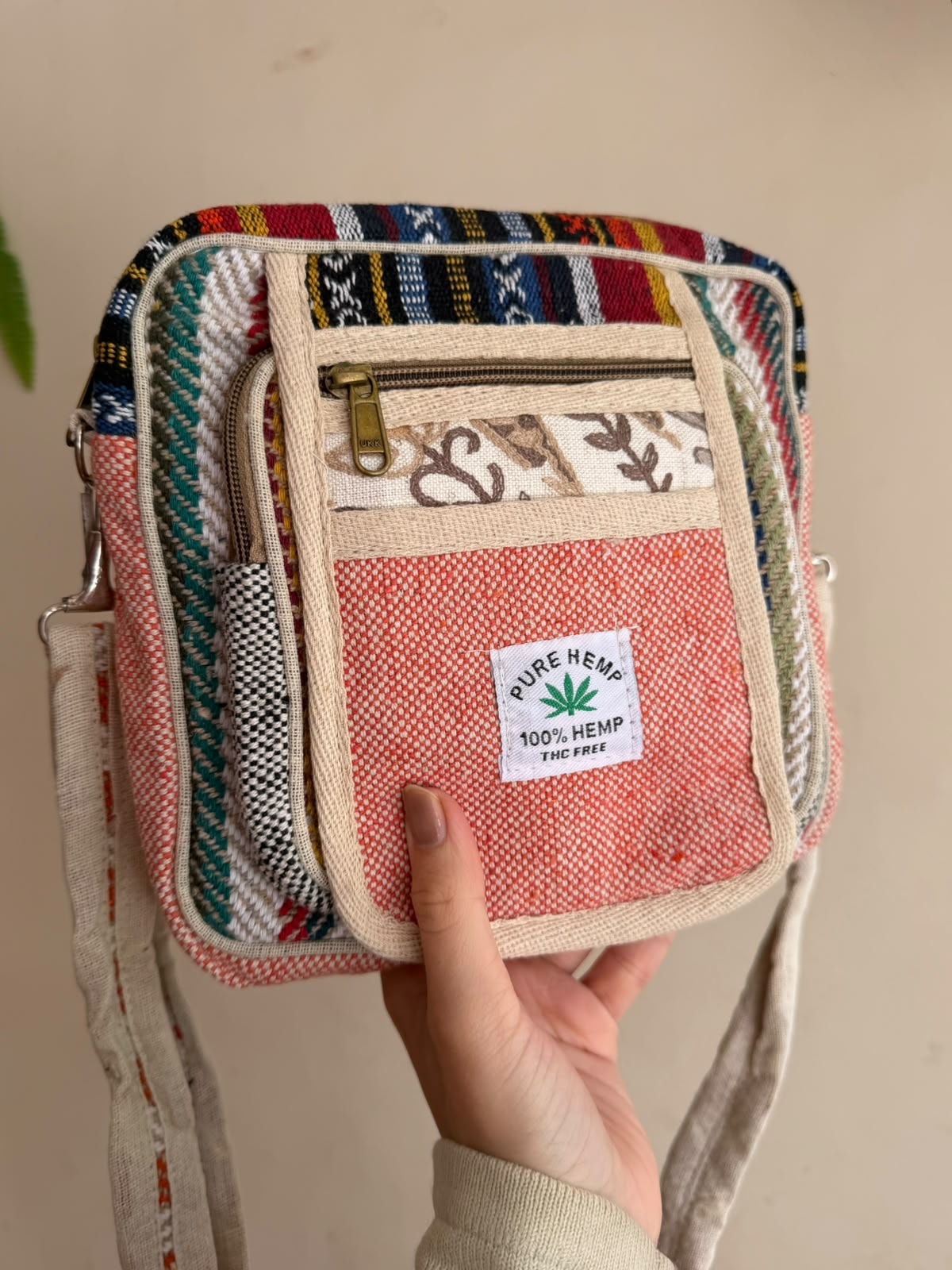 Shoulder Bag Hemp de Cânhamo - Euforia — imagem 1