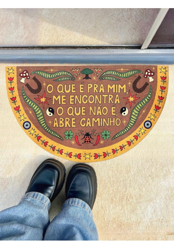 Tapete Abre Caminhos - Meia Lua