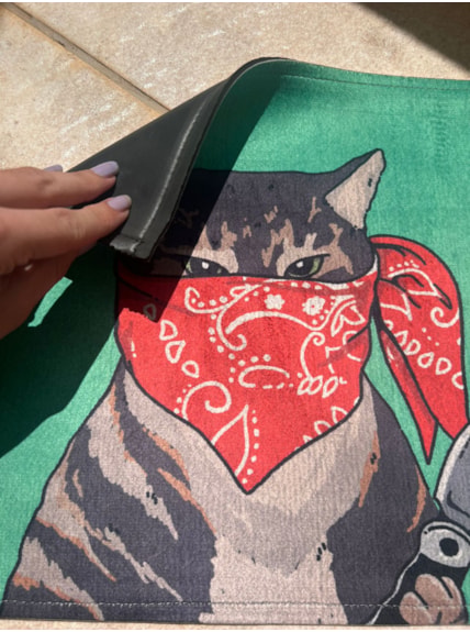Tapete Ameaça do Gato