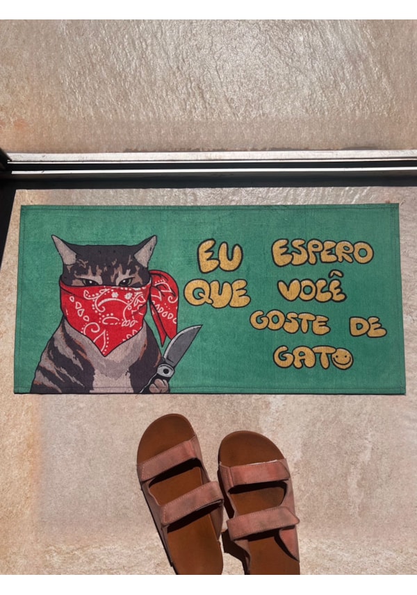 Tapete Ameaça do Gato