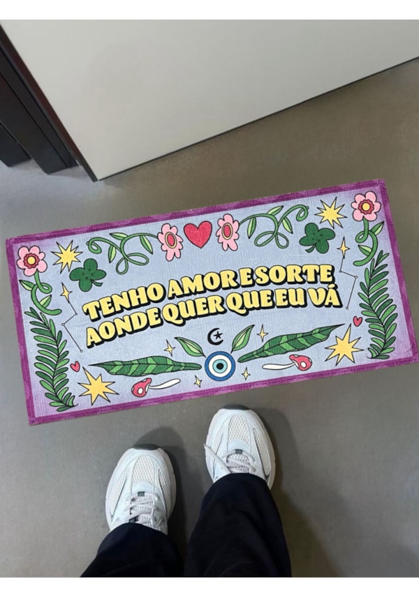 Tapete Amor e Sorte