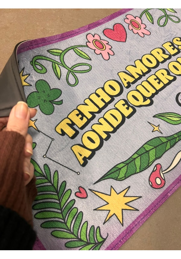 Tapete Amor e Sorte