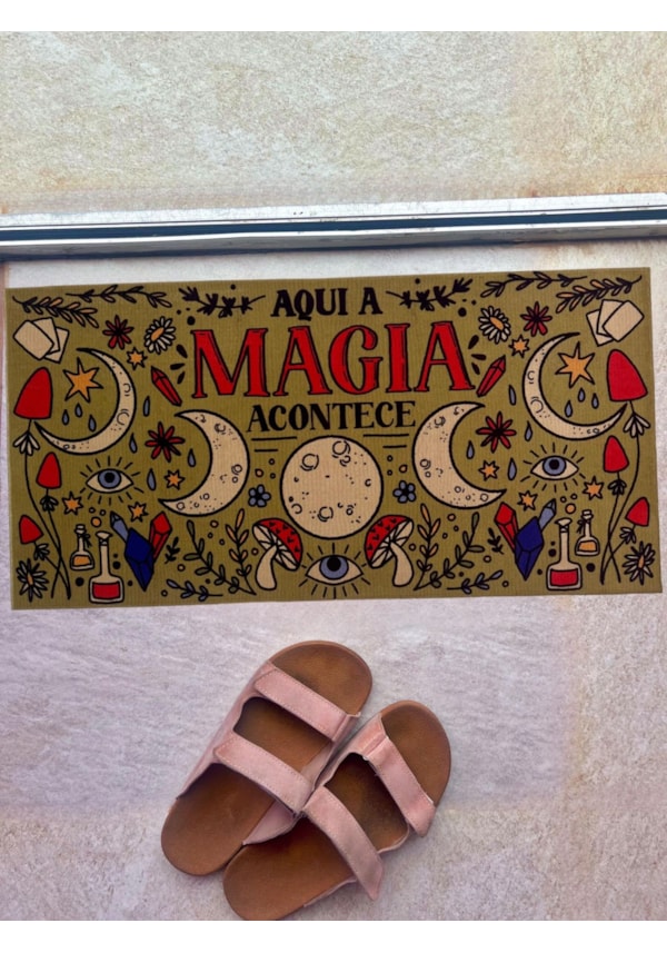 Tapete Aqui a Magia Acontece
