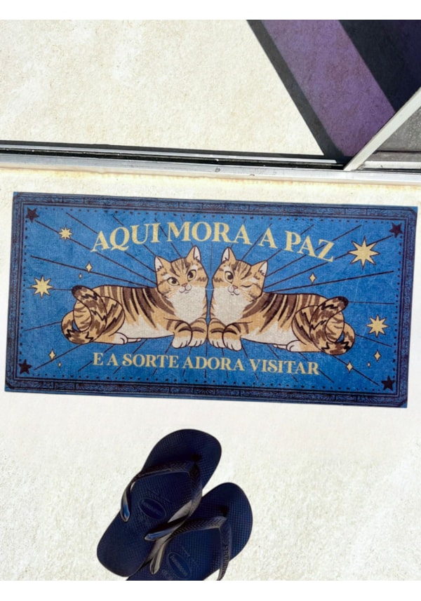 Tapete Aqui Mora a Paz