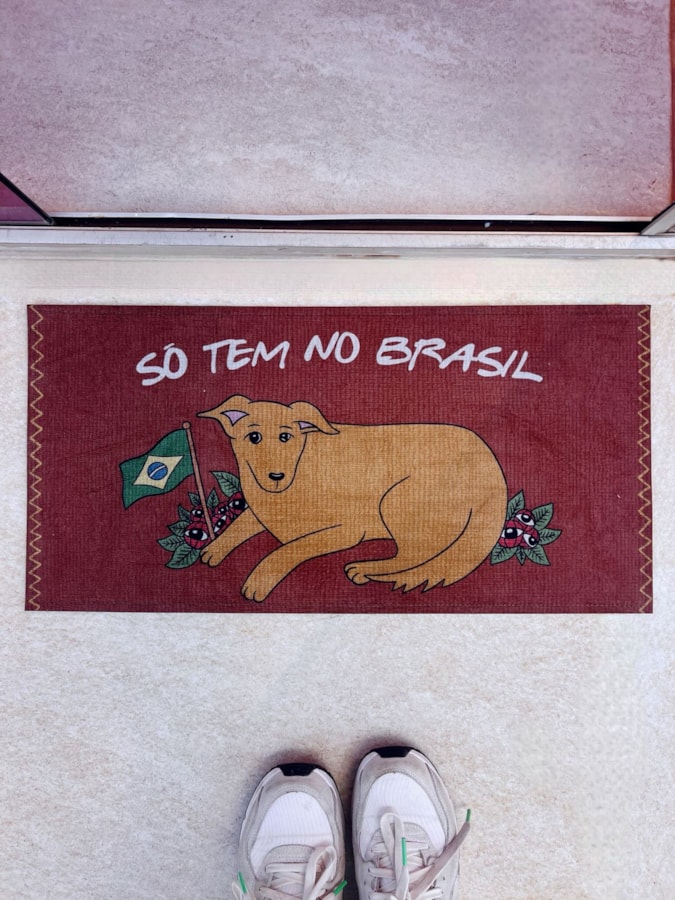 Tapete Caramelo Só tem no Brasil — imagem 1