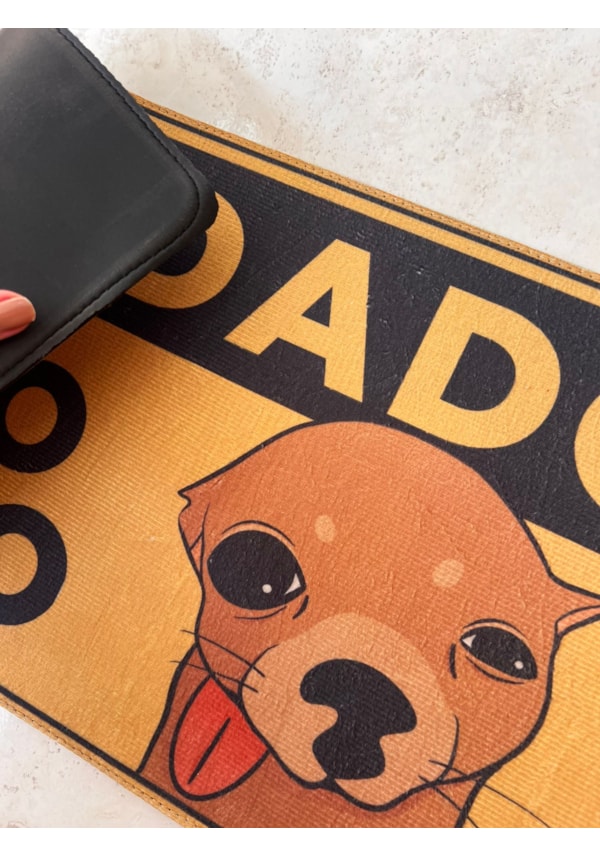 Tapete Cuidado Cão Bobo