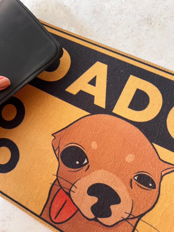 Tapete Cuidado Cão Bobo — imagem 2