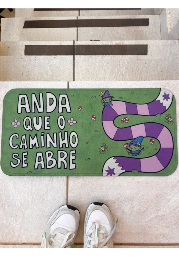 Tapete Duende Anda que o Caminho se Abre