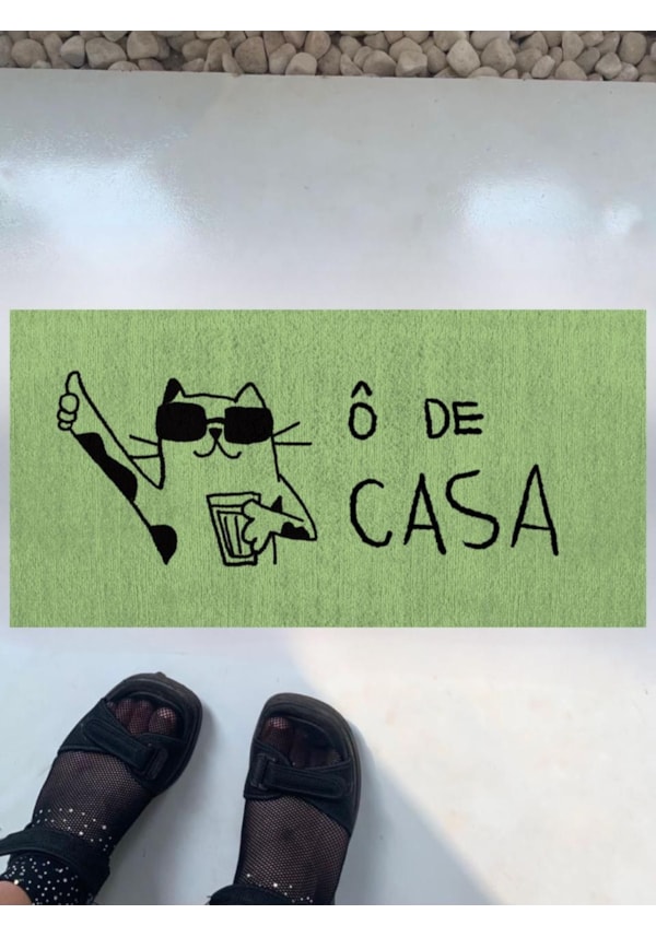 Tapete Gato - Ô de Casa