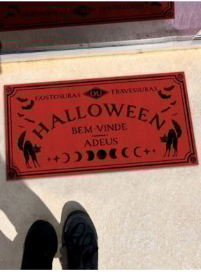 Tapete Halloween Bem-Vinde