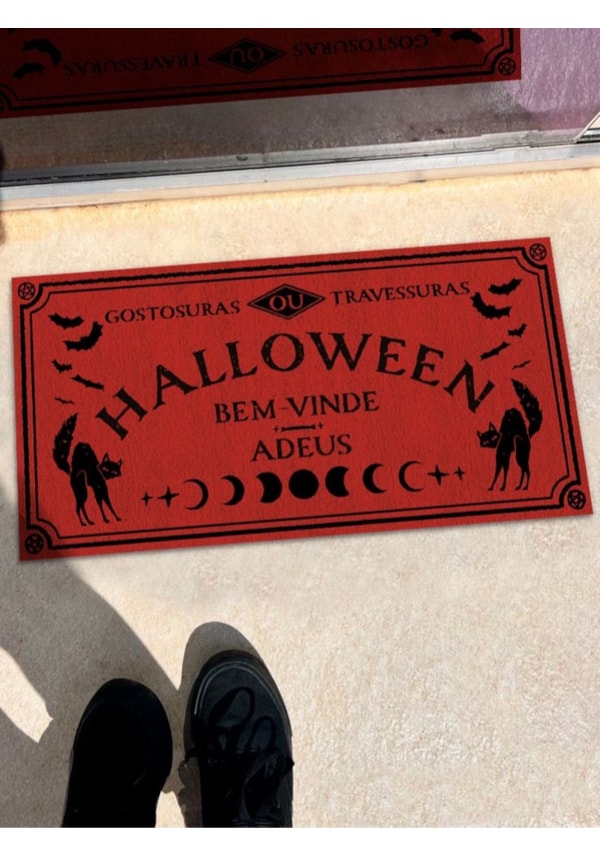 Tapete Halloween Bem-Vinde
