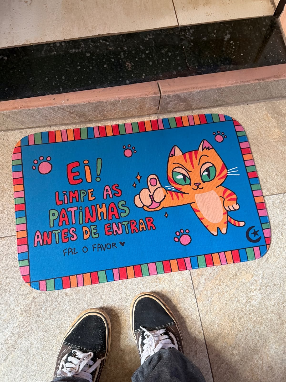 Tapete Limpe as Patinhas — imagem 2
