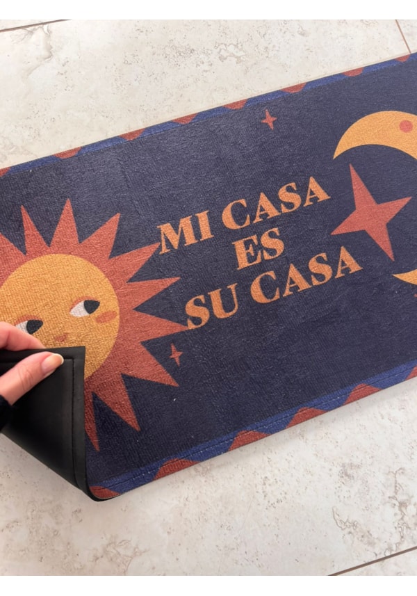 Tapete Mi casa es Sol e Lua