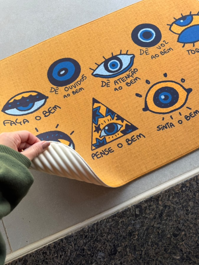 Tapete O Bem é Amuleto de Proteção — imagem 2