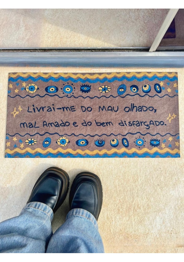 Tapete Olho Grego