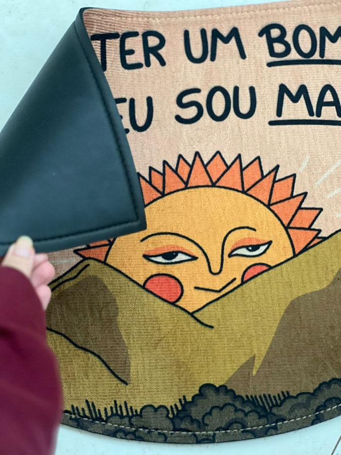 Tapete Sol Bom Dia - Meia Lua — imagem 2