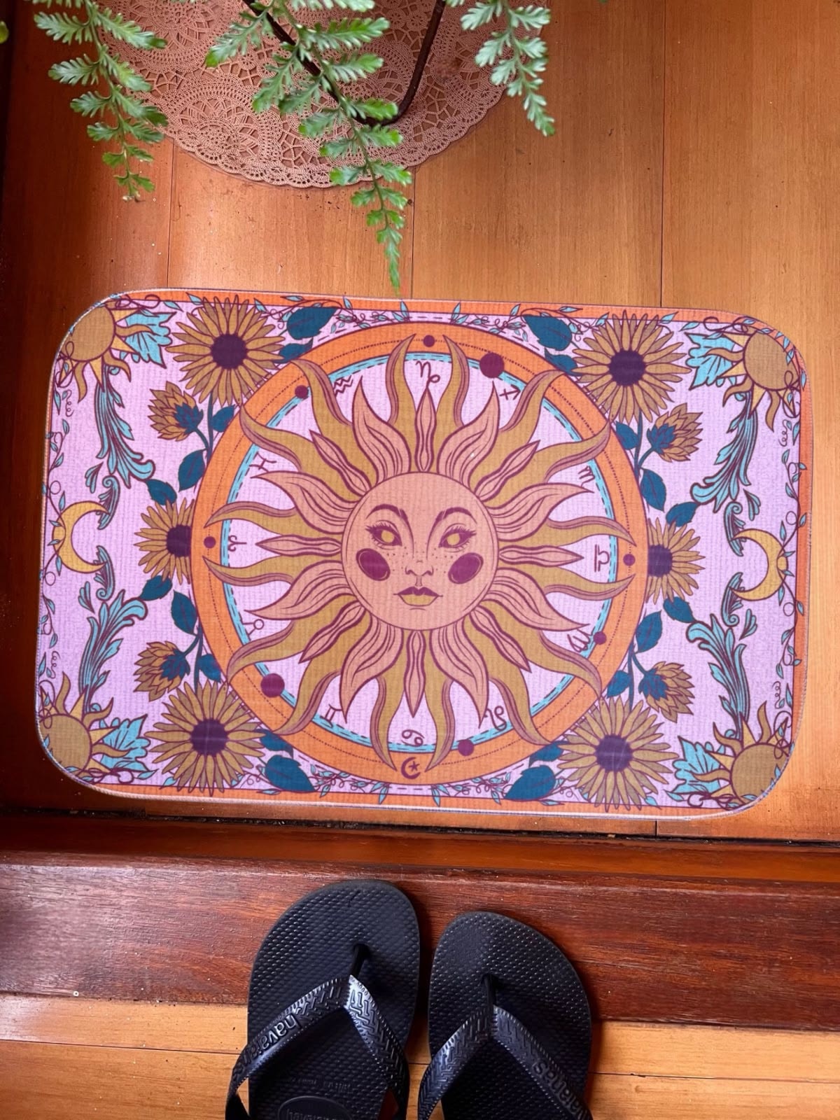 Tapete Sol Floral — imagem 1