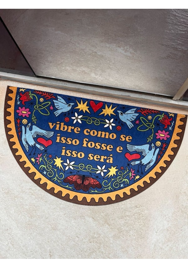Tapete Vibre como se Fosse - Meia Lua