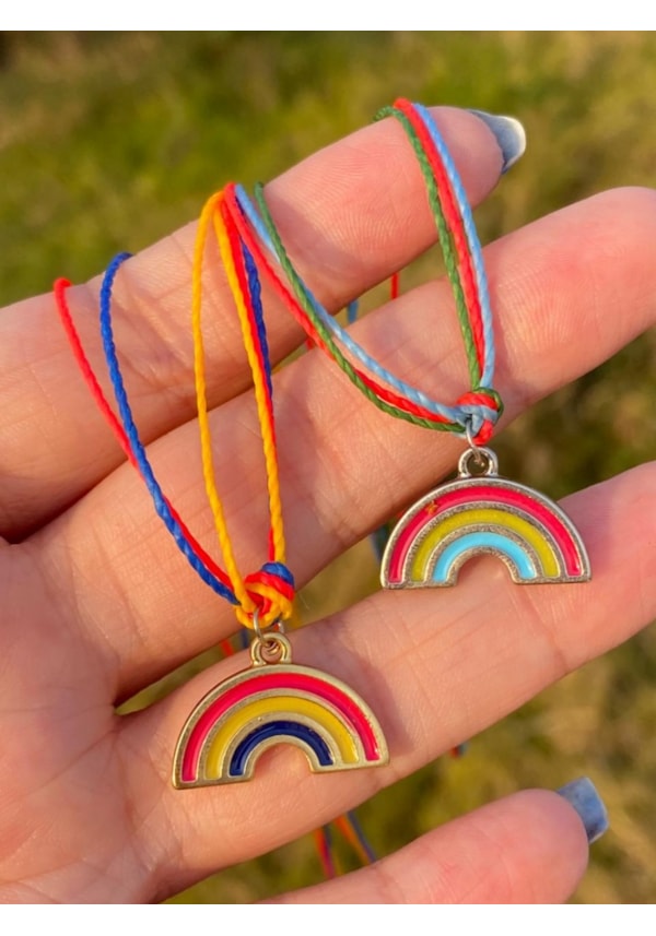 Tornozeleira Arco iris - Linha
