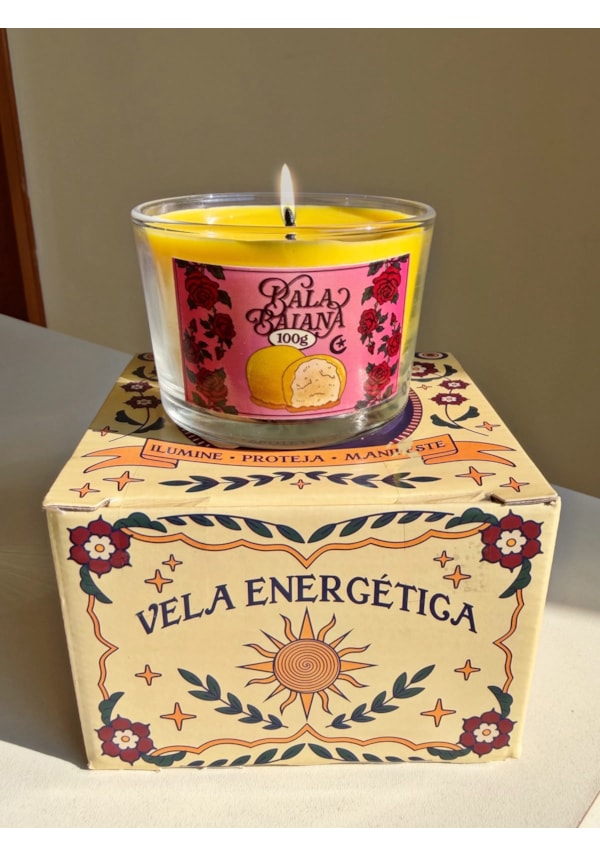 Vela Aromática Bala Baiana