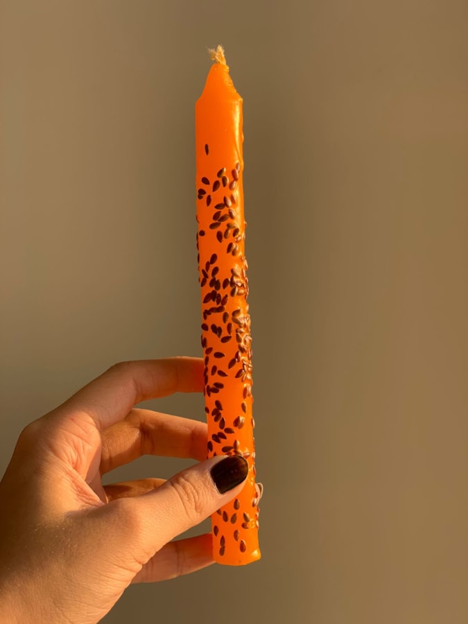 Vela da Sorte - Linhaça 40g — imagem 3