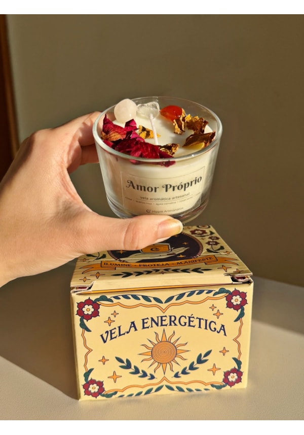 Vela Energética Amor Próprio