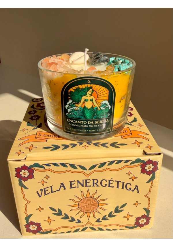 Vela Energética Encanto da Sereia
