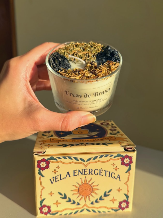 Vela Energética Ervas de Bruxa — imagem 1