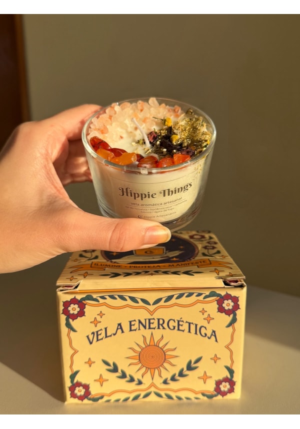 Vela Energética Hippie Things