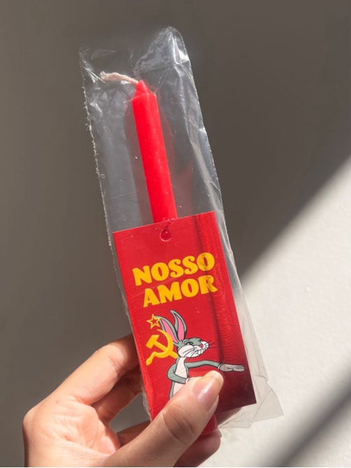 Vela Nosso Amor - 16cm