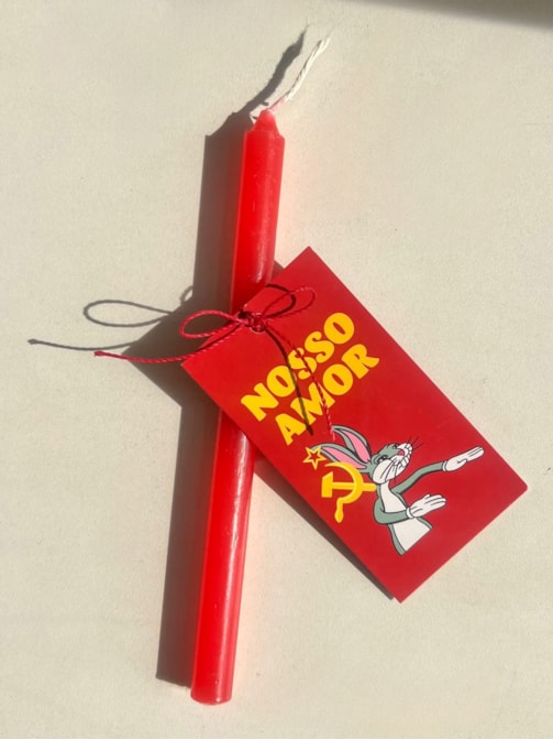Vela Nosso Amor - 16cm
